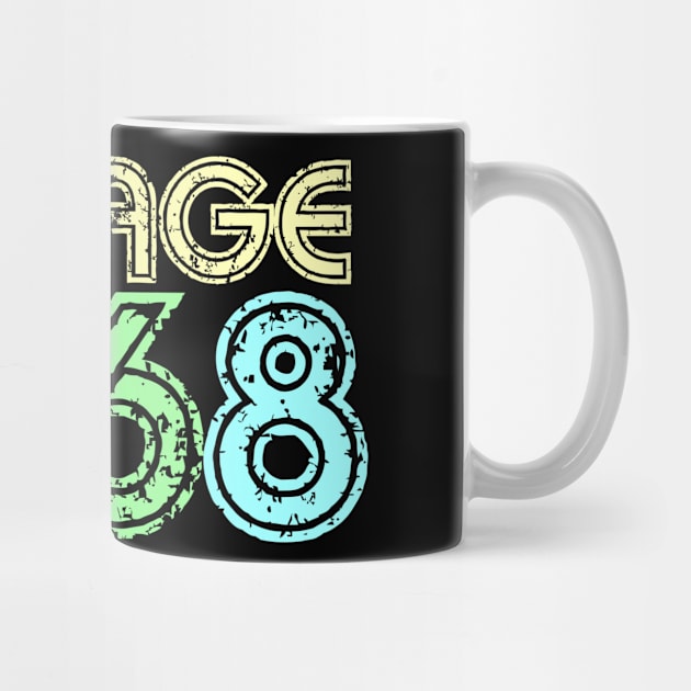 Vintage 1968 Retro 60's 50th Birthday Gift by peter2art